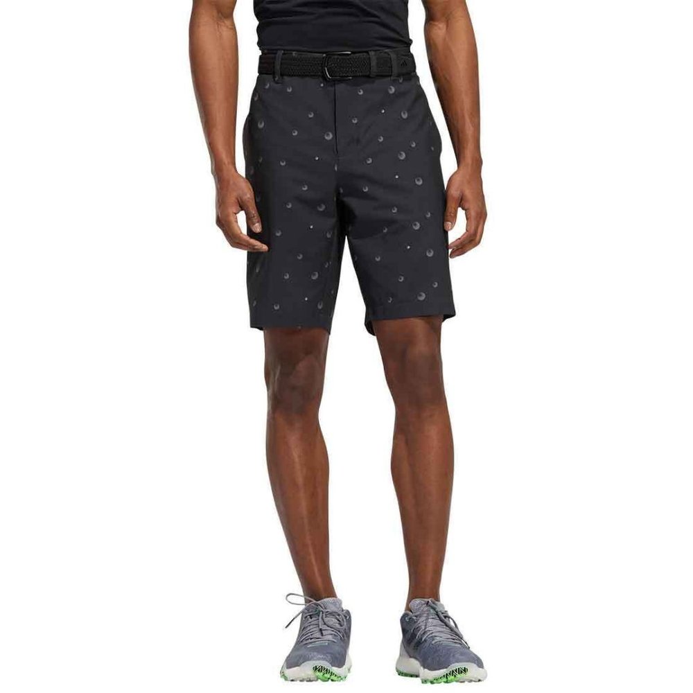 36 Adidas Golf Ultimate 365 Allover Print Shorts  Black Gray Four print NWT $75